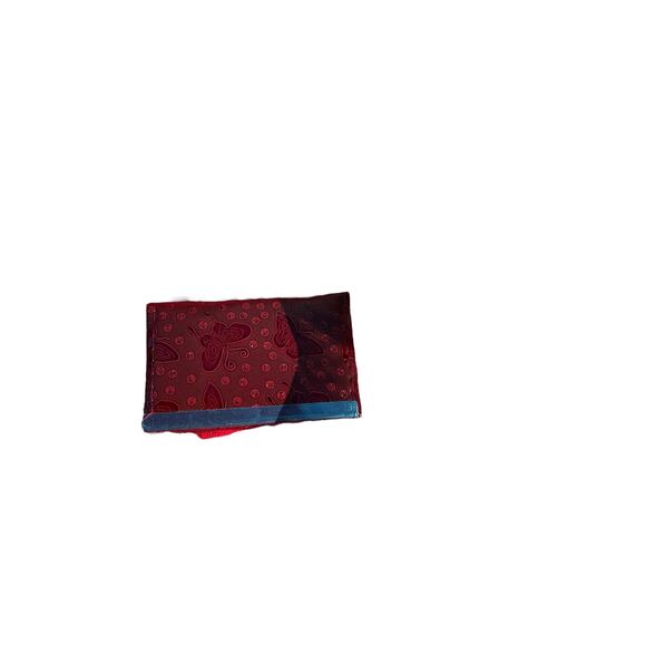 Wine Red Retro Small New In Pack Card Wallet ID Card Holder Never used Deadstock - Picture 13 of 15
